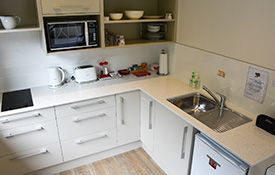 Pohutukawa Apartment kitchen